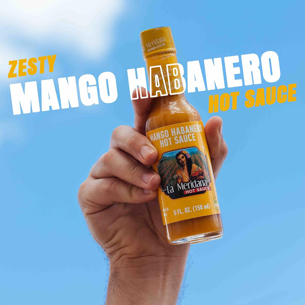 La Meridana Hot Sauce Mango Habanero 150ml Chile Mojo