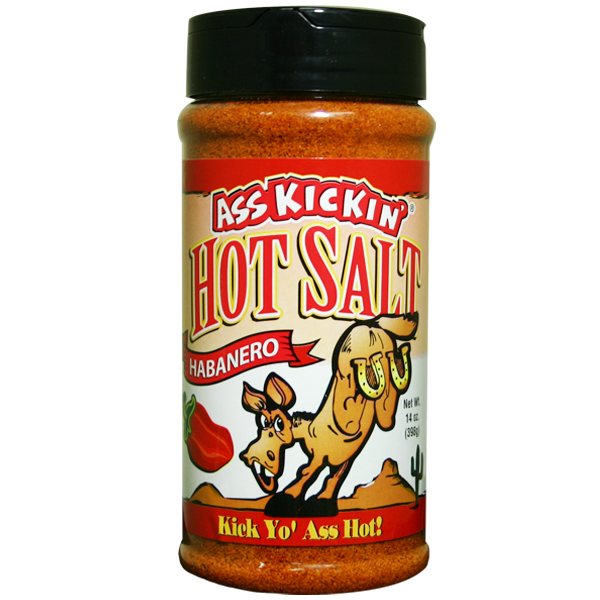 Ass Kickin Hot Salt - Habanero Pepper 14oz (398gm)