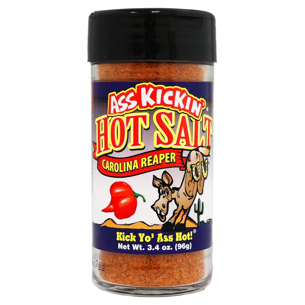 Ass Kickin Hot Salt - Carolina Reaper 3.4oz (96gm)