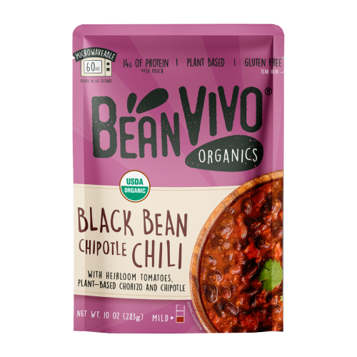 Bean Vivo - Organic Black Bean Chipotle Chili 283gm