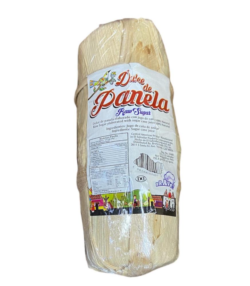 Dulce de Panela - raw sugar in traditional corn husk wrap 28oz (793gm)