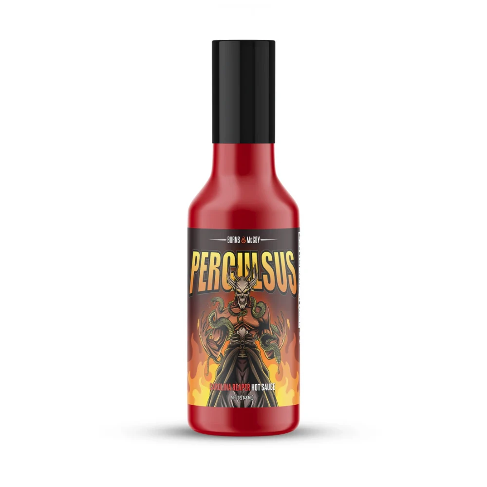 Burns and McCoy Perculsus Carolina Reaper Hot Sauce 148ml (5oz)