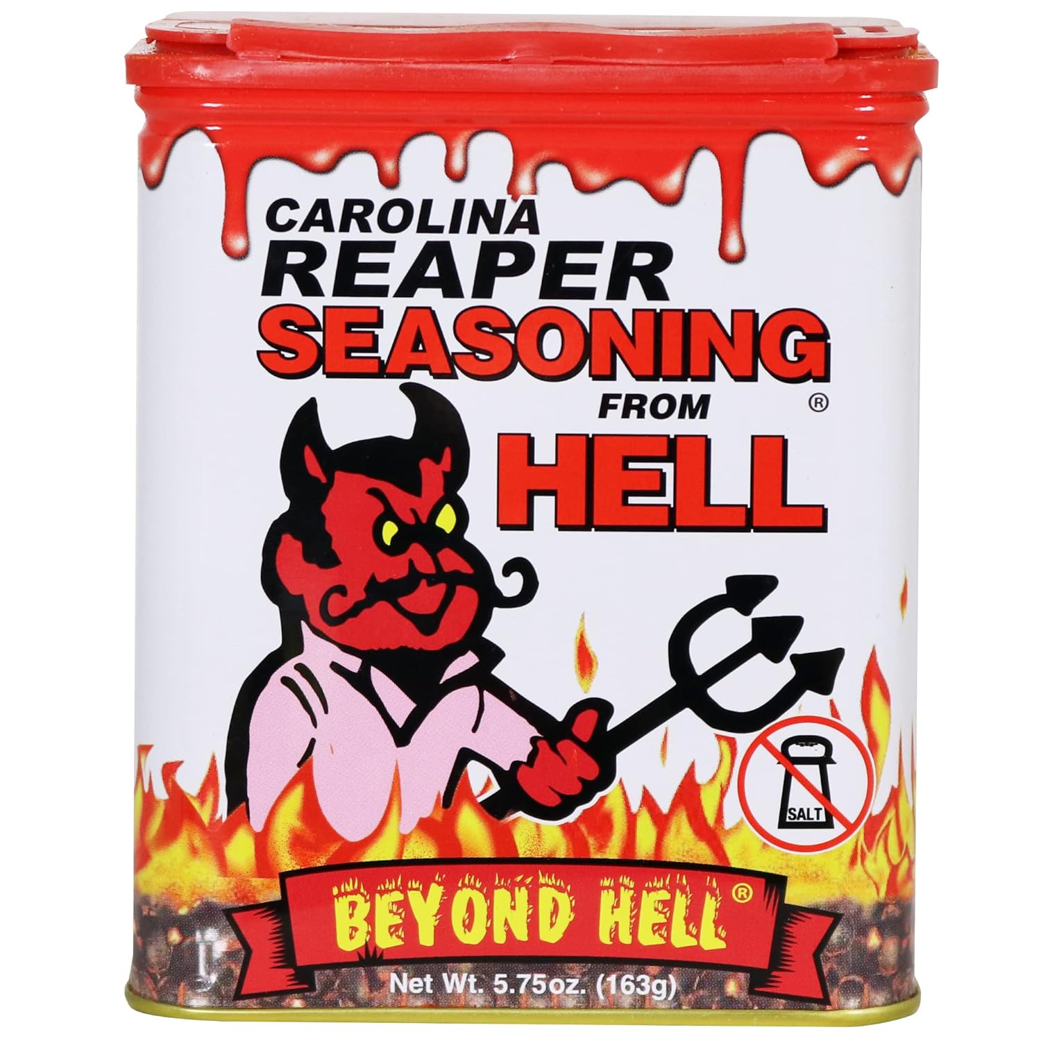 Carolina Reaper Seasoning From Hell (Salt Free) 163gm