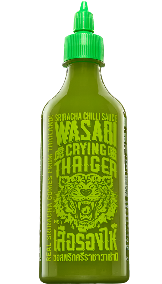 Crying Thaiger Wasabi Sriracha Sauce 440ml