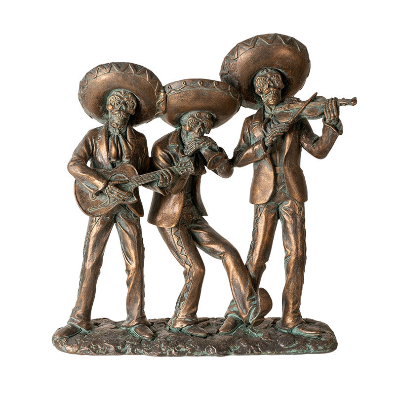 Day of the Dead Bronze Look Mariachi Trio