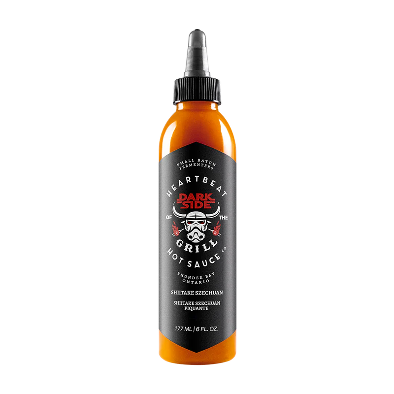 Heartbeat Darkside of the Grill - Shiitake Szechuan Hot Sauce 177ml (6oz)