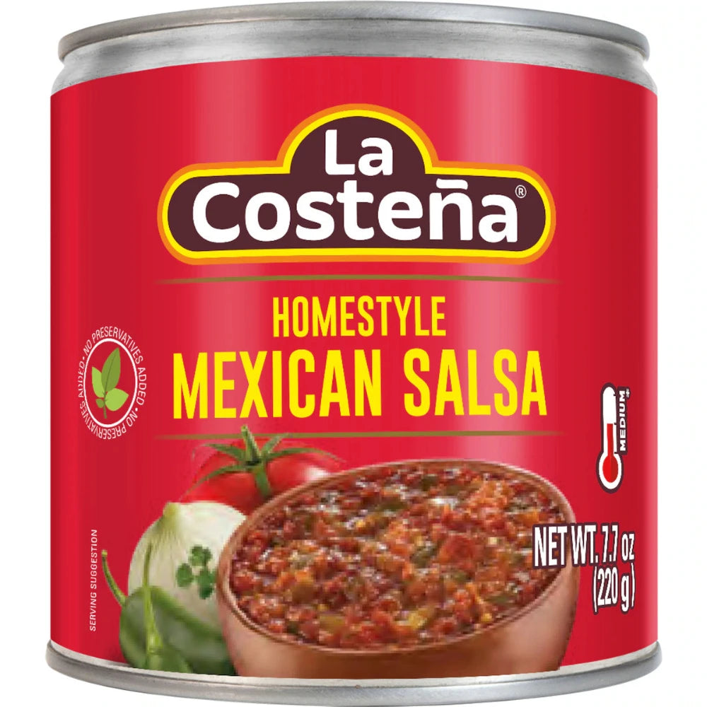 La Costena Homestyle Salsa Mexicana Red 220gm tin