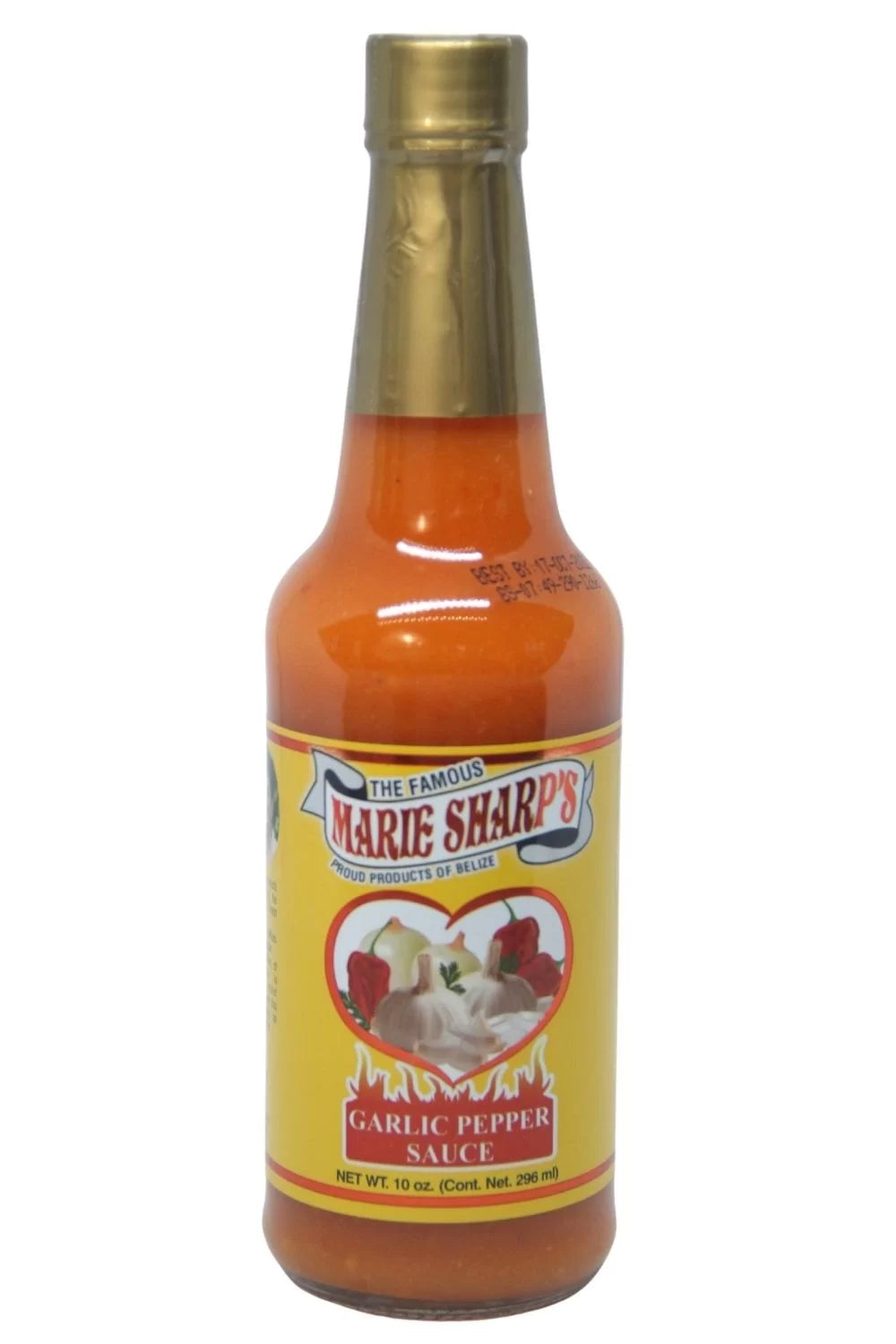 Marie Sharps Garlic Habanero Pepper Sauce 296ml (10oz)