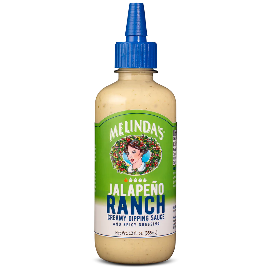 Melindas Jalapeno Ranch Creamy Dipping Sauce 355ml