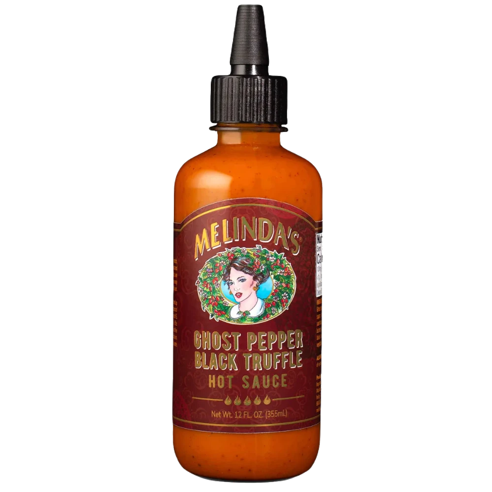 Melindas Black Truffle GHOST Hot Sauce 12oz (355ml)