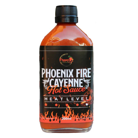 Phoenix Fire Cayenne Hot Sauce by Pinard 200ml