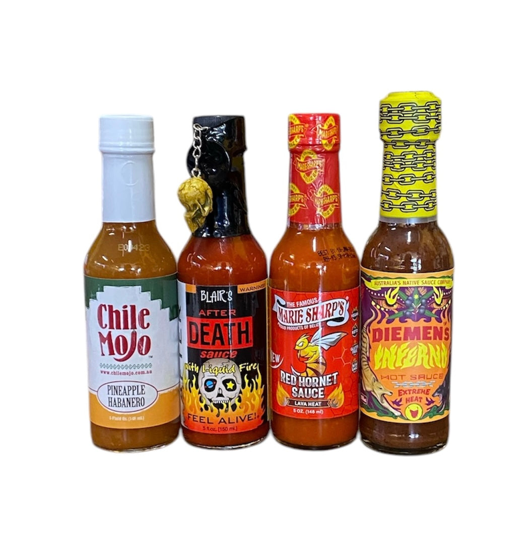 Hot Sauce Collection for those who want flavour with a satisfying burn