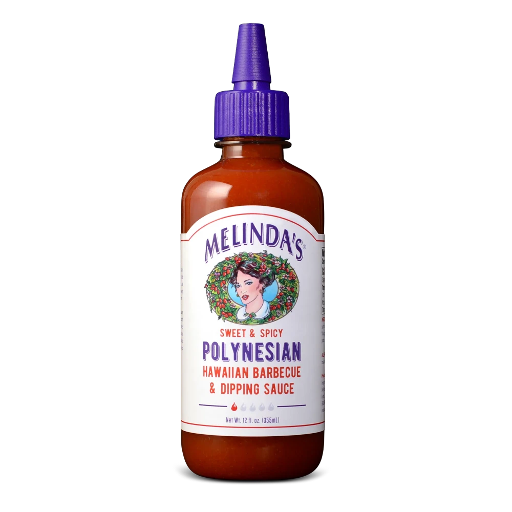 Melindas Polynesian Hawaiian BBQ & Dipping Sauce 12oz (355ml)