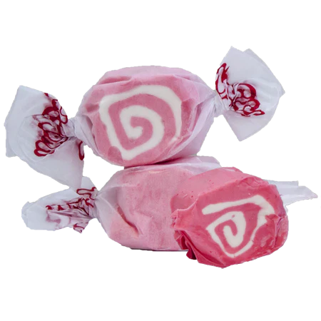 Salt Water Taffy - Hot Cinnamon Swirl 10 pieces (70gm)