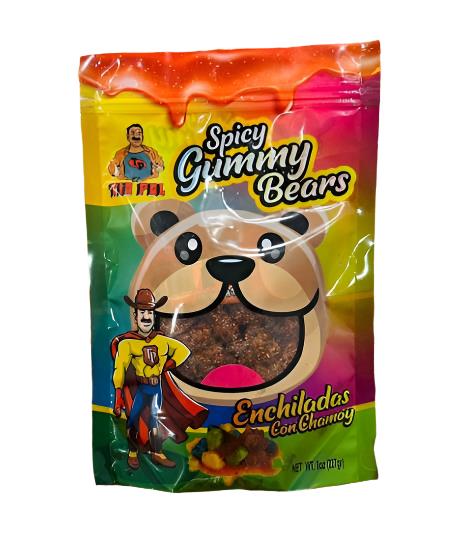 Tio Pol Spicy Gummy Bears - with Chamoy 8oz (226gm)