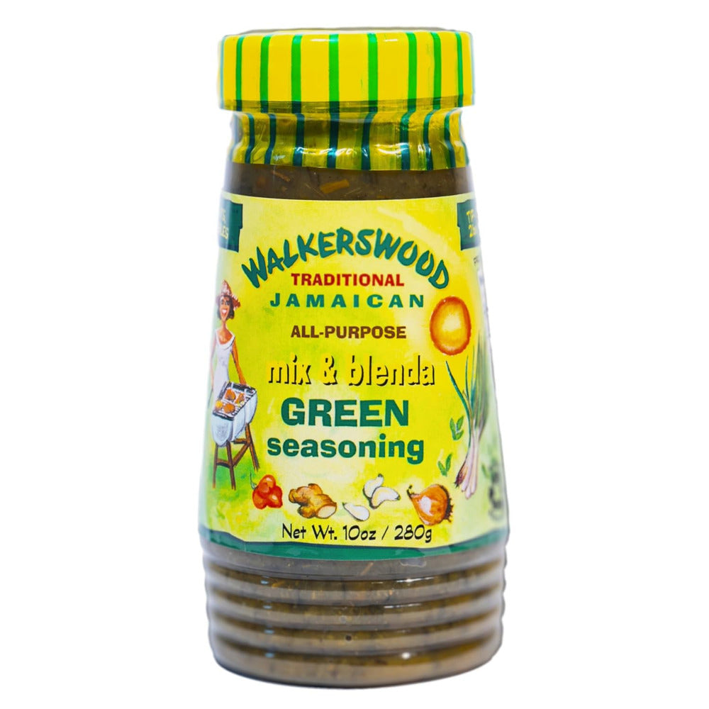 Walkerswood Mix and Blenda Green Seasoning Paste 280gm (10oz)