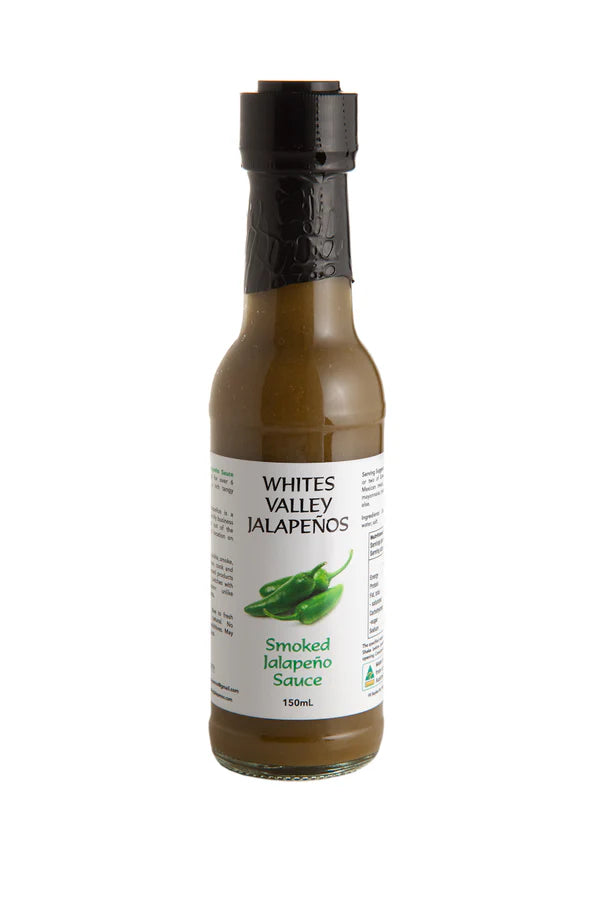 Whites Valley Jalapenos - Green Smoked Jalapeno Sauce 150ml