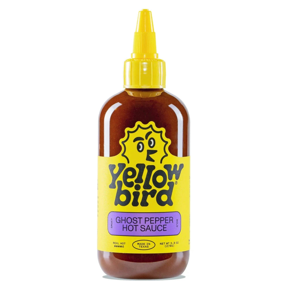 Yellowbird Sauce Ghost Pepper Condiment 9.8oz (278gm)