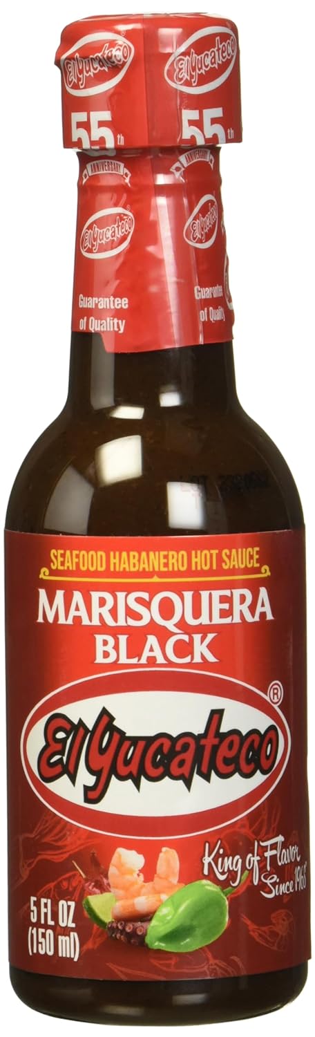 El Yucateco Marisquera Black Hot Sauce 120ml (4oz)