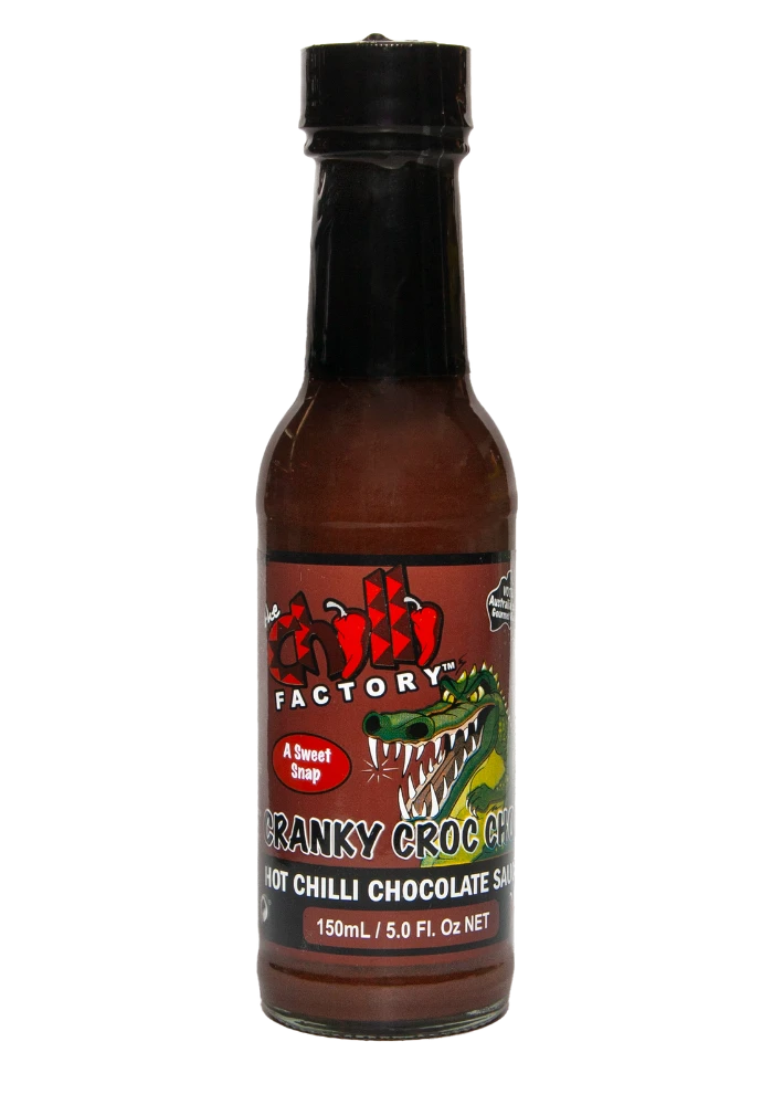 Chilli Factory Cranky Croc Choc Hot Chilli Chocolate Sauce 150ml