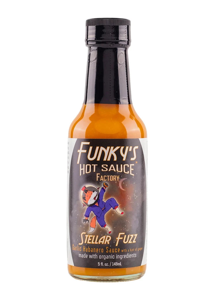 Stellar Fuzz by Funky's Hot Sauce Factory 5oz (148ml)