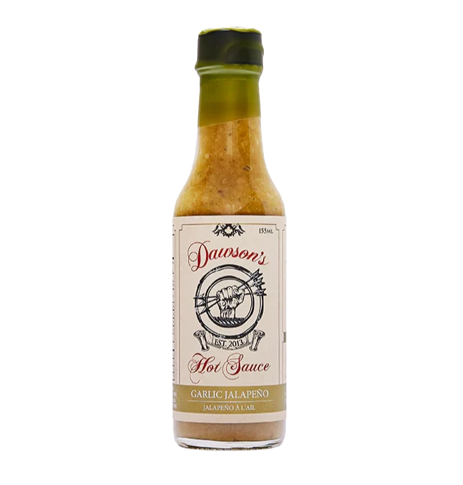 Dawsons Hot Sauce - Garlic Jalapeno 155ml