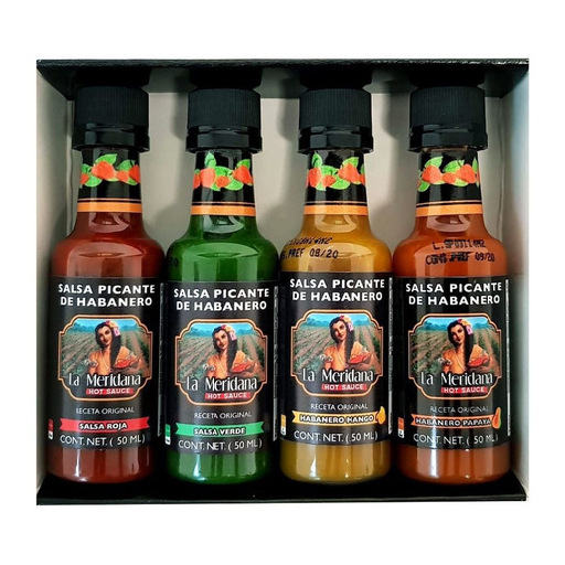 Hot Sauce 4-Pack ⚡ Pack de 4 Sauces Piquantes