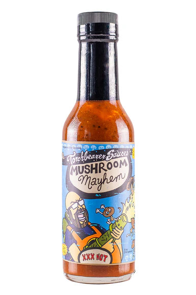 Torchbearer Mushroom Mayhem Hot Sauce 5oz (148ml)