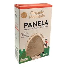 Organic Mountain Panela 500gm - best before November 2024