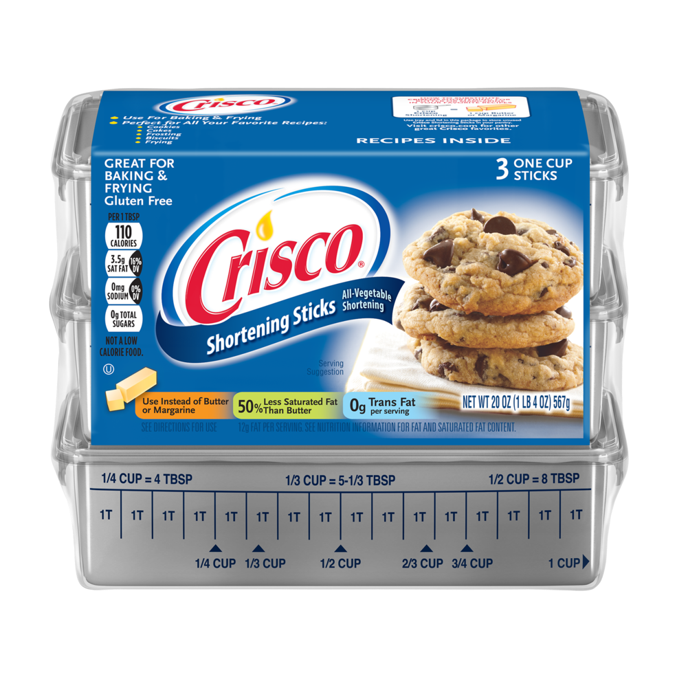 Crisco Shortening - 1 cup sticks