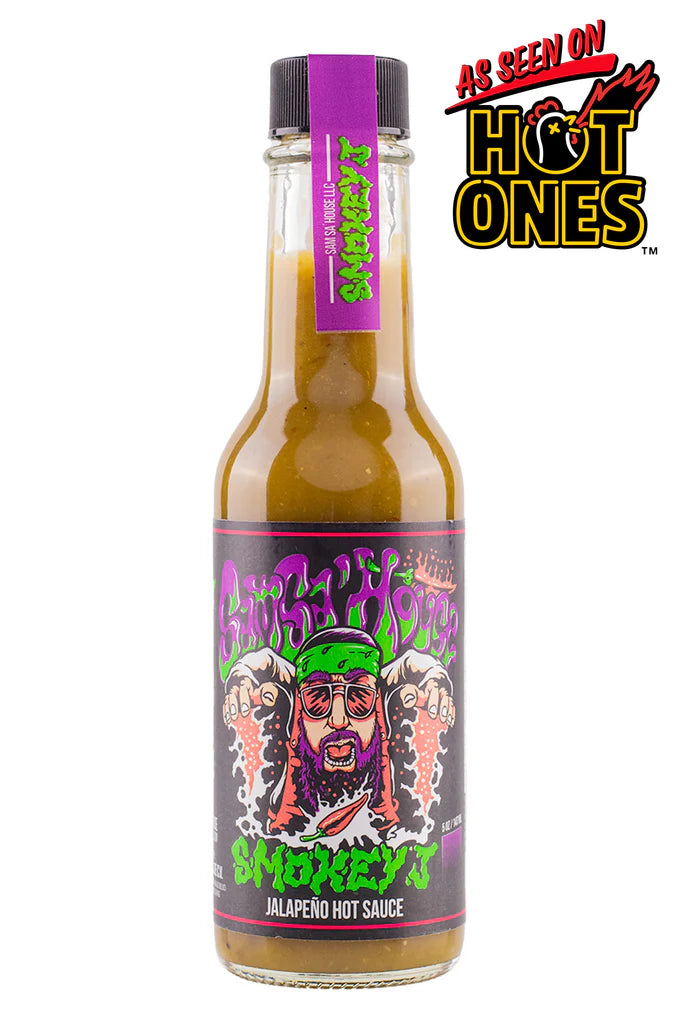 Smokey J Hot Sauce by Sam Sa'House 5oz (148ml)