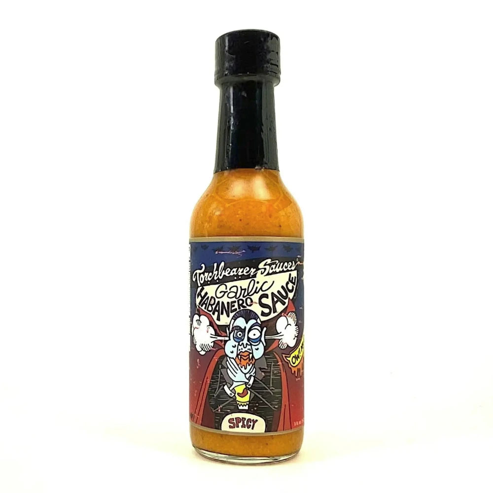 Torchbearer Garlic Habanero Hot Sauce 5oz (148ml)