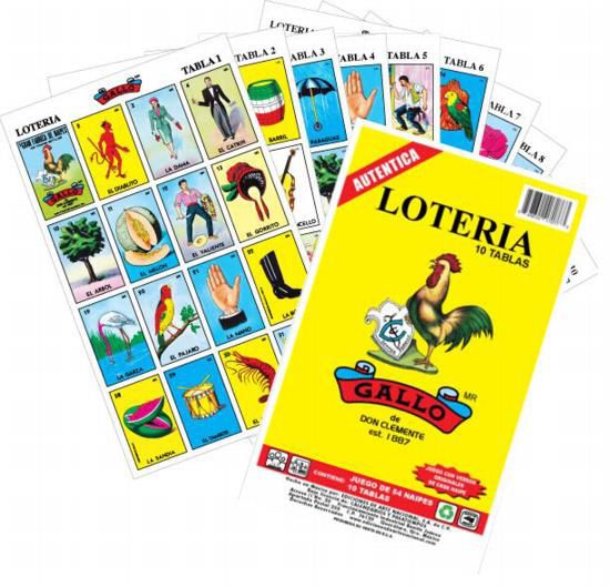 Don Clemente Autentica La Loteria Mexican Bingo Game Chile Mojo