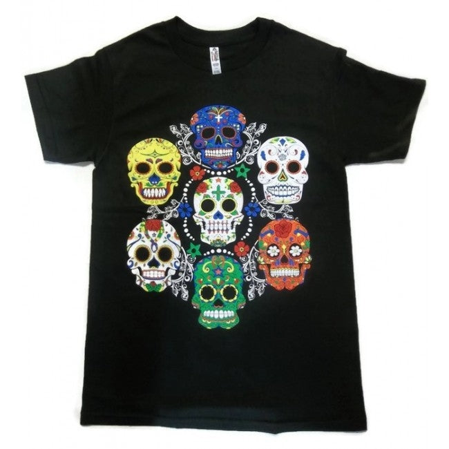 Mexican skull outlet t shirt